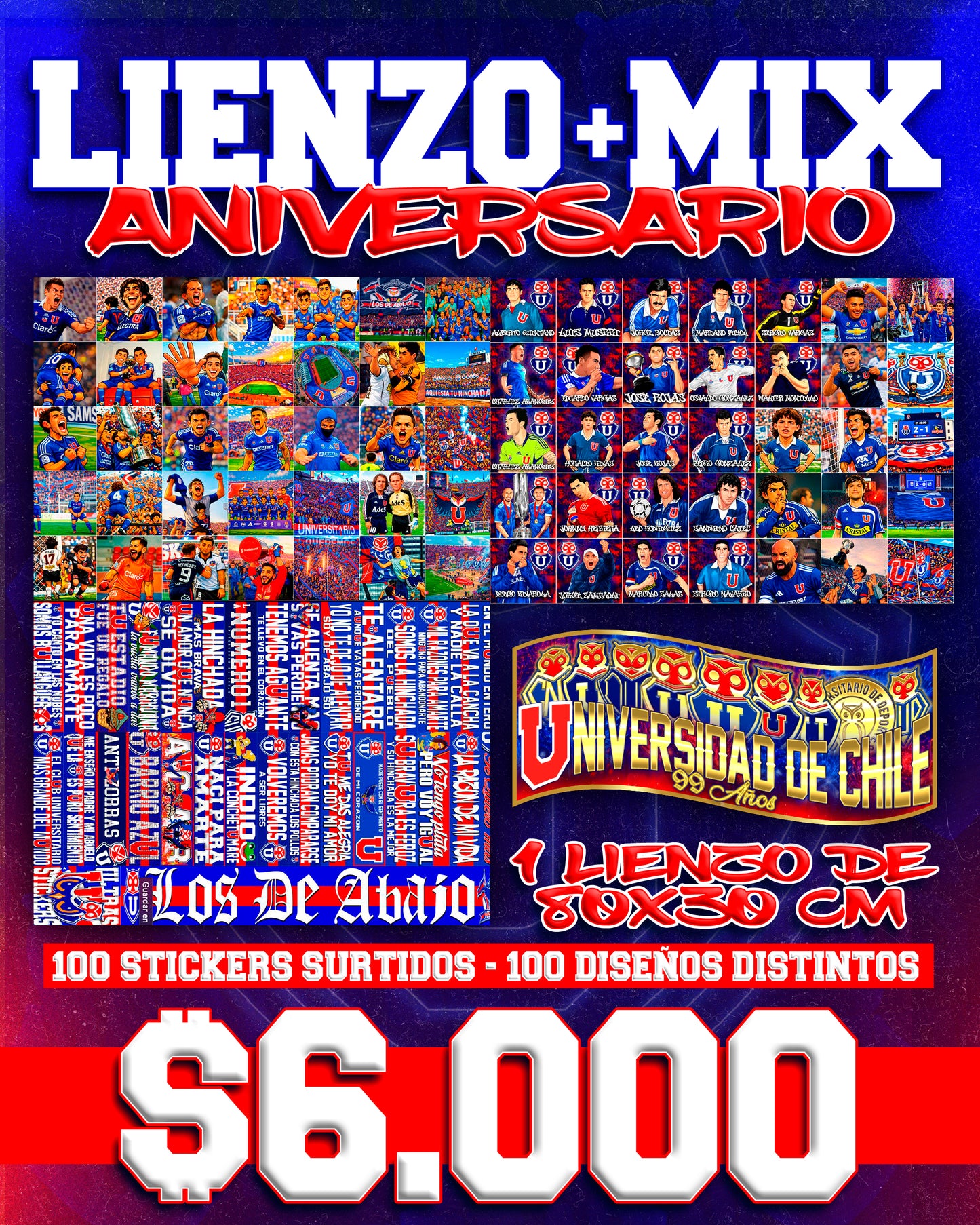 LIENZO + MIX STICKERS
