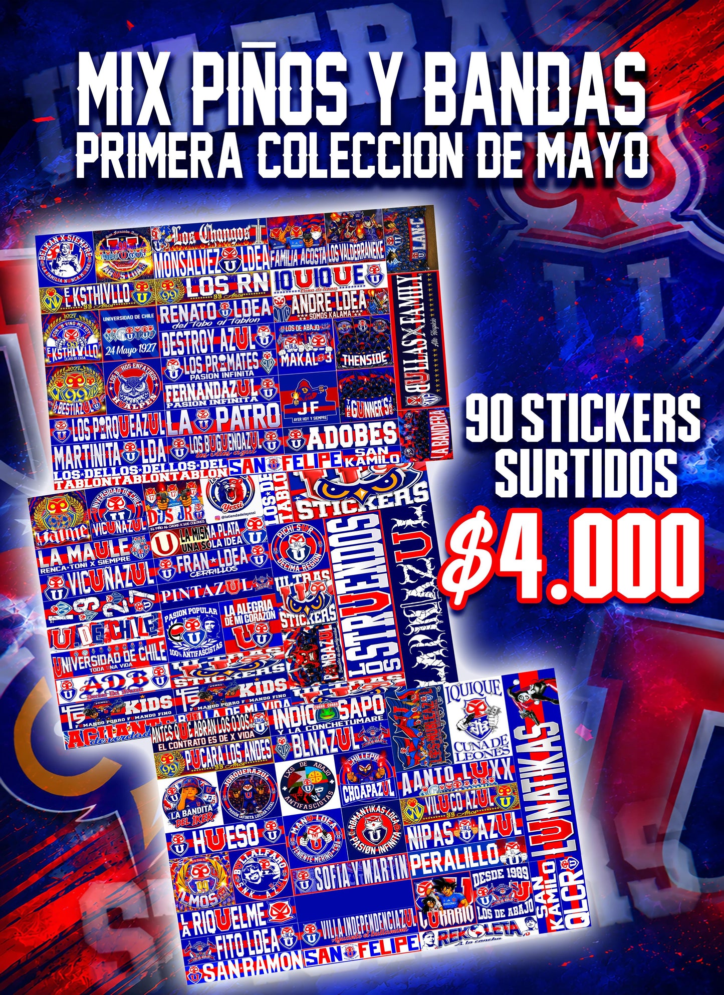 MIX PIÑOS Y BANDAS