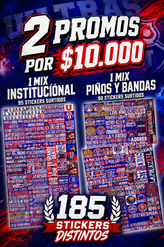 2 PROMOS STICKERS